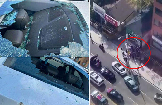 Kanada'da Ermeniler Azerbaycan Türkleri'ne saldırdı! Ortalık savaş alanına döndü