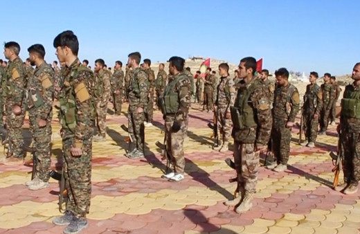 AA terör örgütü PKK'nın Sincar'daki kamplarını görüntüledi