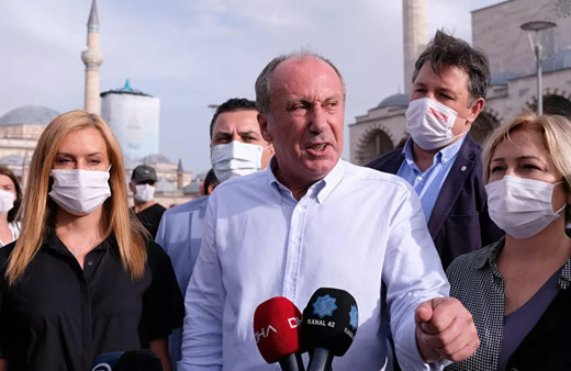 Muharrem İnce de polemiğe katıldı! Işıklar yansa ne olur...