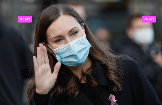 Başbakan'ın derin dekolteli fotoğrafı olay oldu! Herkes siyaset için dekoltesini paylaştı