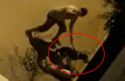 İzmir'de sokak ortasında vahşet! Doğalgaz borusuyla dövdü