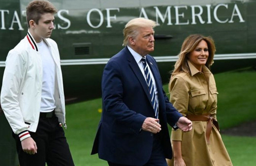 Trump'ın eşi Melania Trump'ın korktuğu başına geldi