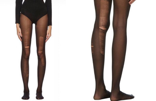 Gucci'nin yırtılmış desenli külotlu çorabının fiyatı Twitter'ı salladı