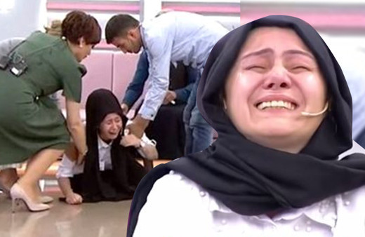 Didem Arslan'ın Show TV'deki programında canlı yayında sinir krizi