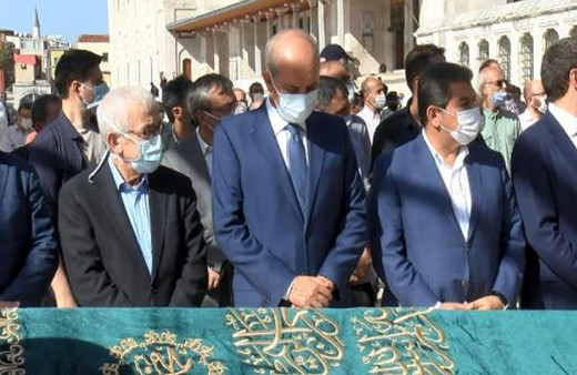 Numan Kurtulmuş'un amcası Hilmi Kurtulmuş son yolculuğuna uğurlandı