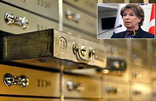 Eski Bakan Işılay Saygın'ın bankadaki kasası açıldı mini servet çıktı