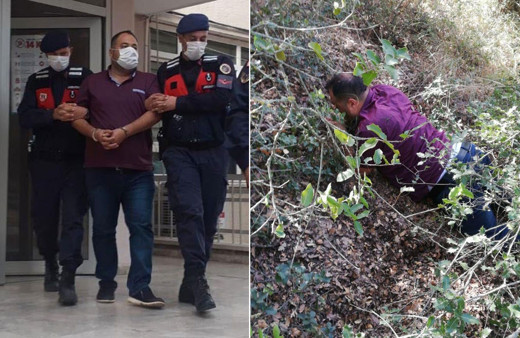 Denizli'de çete lideri 1 yıldır saklandığı ormanda yakalandı