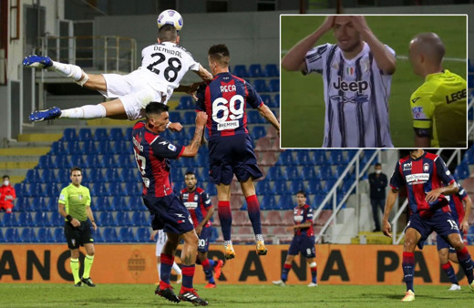 Juventus Crotone maçında Merih Demiral çıldırdı hakeme Türkçe küfür etti