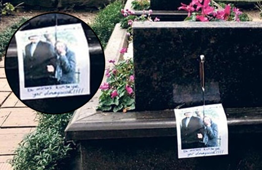 Ünlü iş adamı Salih Tatlıcı'nın mezarında şok eden mektup