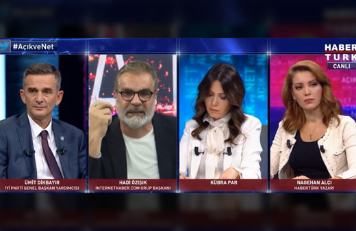 Habertürk'te tansiyonu yükselten Suriye tartışması