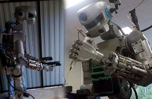 İnsansı robot Fedor'un Twitter hesabı kapatıldı silah taşıyıp araba kullanabiliyor!