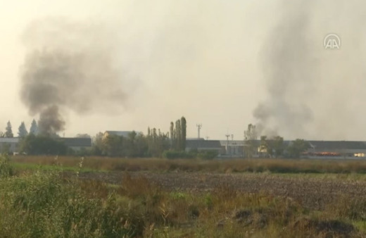 Ermenistan Azerbaycan kenti Terter'de fabrika vurdu! İşte son Karabağ haritası