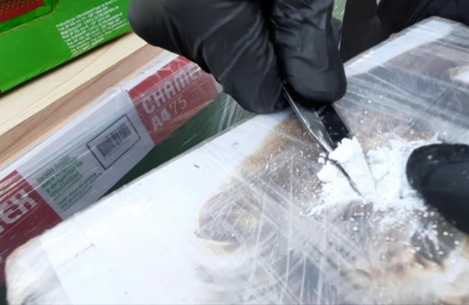 Mersin Limanı'nda 220 kilo kokain ele geçirildi