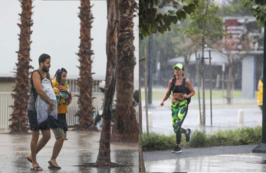 Antalya’da sağanak ve rüzgar etkili oldu! Ağaçlar devrildi, yollar göle döndü