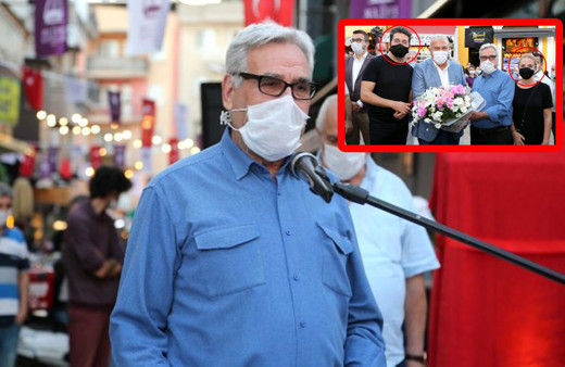 Emre Kınay Buket Dereoğlu ile aynı karedeydiler Aydın'lı muhtar pozitif çıktı