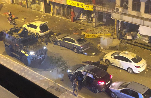 Hatay'da patlama meydana geldi