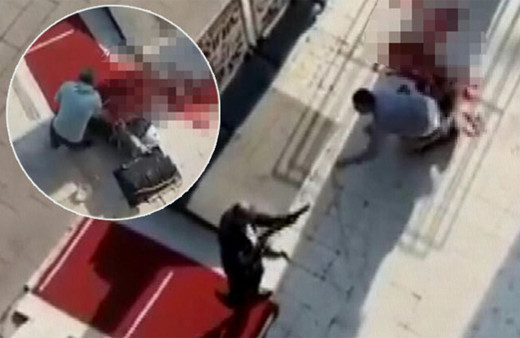 Ankara'da tartıştığı kişiyi pompalı tüfekle vurup başında bekledi