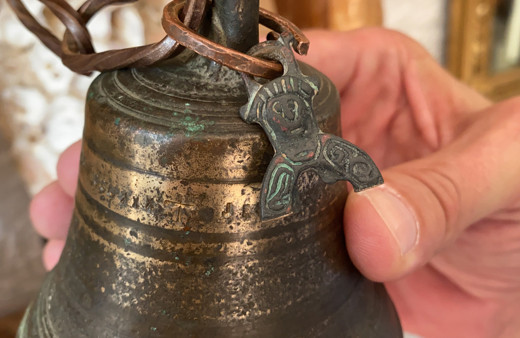 Bursa'da hurdacı buldu incelemeye alındı Ayasofya'nın kayıp 2 bin yıllık çanı