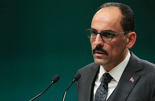 İbrahim Kalın Hamas heyeti ile görüştü