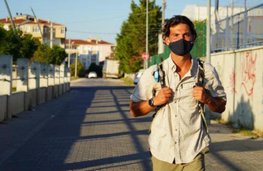 Almanya'dan yürüyerek Kırklareli'ne geldi şimdi tek bir hedefi var