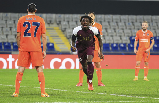 Başakşehir iyi oynadığı maçta Paris Saint-Germain'e kaybetti!