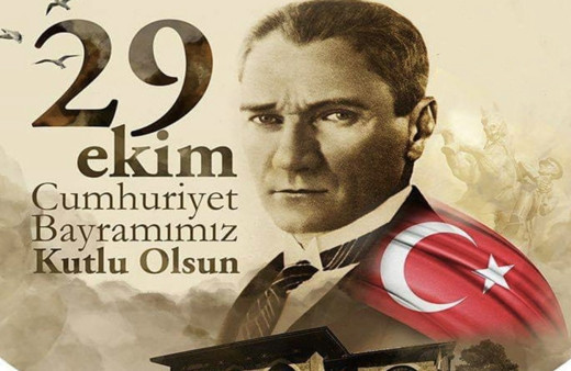 29 Ekim mesajları 2020 resimli kısa görselli Cumhuriyet Bayramı mesajları
