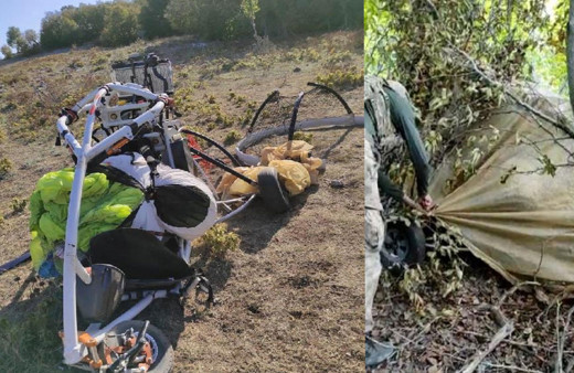 Hatay'da ele geçirilmişti! Teröristlerin geldiği 'paramotor' üzerinde parmak izi incelemesi