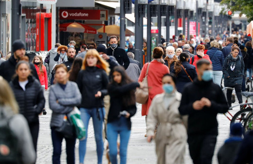 Almanya'da Covid-19 vaka sayısında rekor artış yaşandı