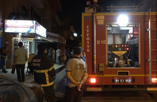 Hatay'da bir anda alev aldı! Büyük faciadan dönüldü