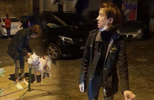 İstanbul'da Amerikalı kadın mahalle sakinlerini isyan ettirdi: Buraya özellikle geliyor