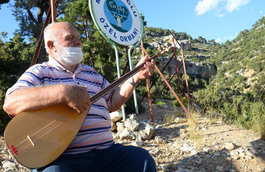 Mersin'de 20 yılda 50 bin fidan dikti 'Yeşil' aşığı Musa Eroğlu'nun tek bir isteği var