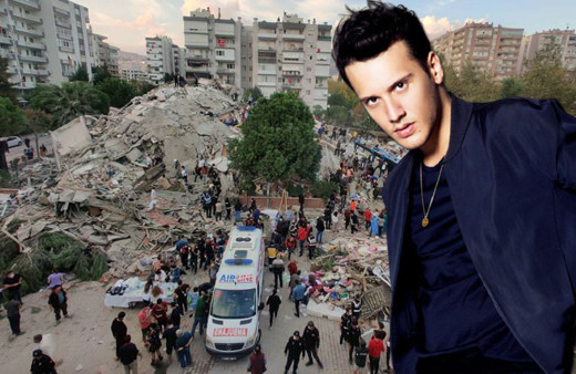 Şarkıcı Edis İzmir'de depreme yakalandı korku dolu anları böyle anlattı