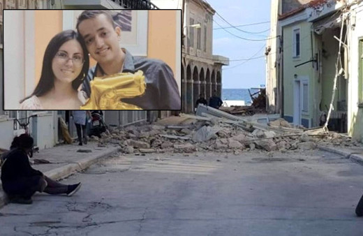 Sisam Adası'nda enkazdan dram çıktı! 2 genç birbirlerine sarılmış halde bulundular