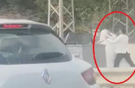 Hatay'da şoke eden olay! Damat yol kenarında gelini dövdü