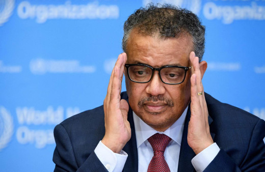 Dünya Sağlık Örgütü Direktörü Ghebreyesus karantina altında!