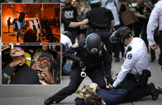 ABD'de seçim sonuçları netleşmeden sokaklar karıştı! Trump ve Biden destekçileri birbirine girdi