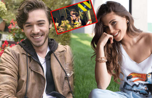 Kanal D Arka Sokaklar'ın Tekin'i Onur Bay Dilara Aksüyek ile öpüşürken yakalandı