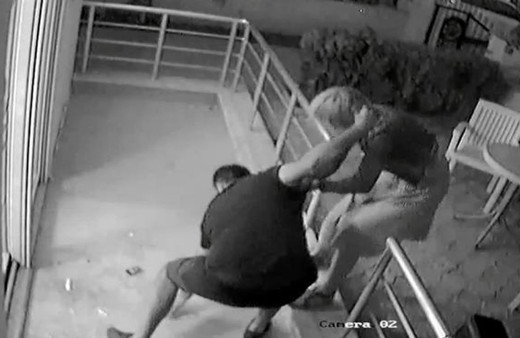 Antalya'da eski sevgili dehşeti!  Dehşete düşüren görüntüler