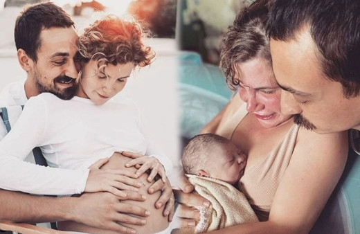 Star TV Sefirin Kızı yıldızı Edip Tepeli ilk kez kızının yüzünü gösterdi