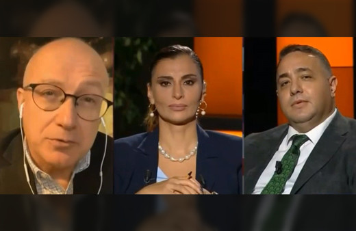 CNN Türk'te gazeteci kavgası! 'Sen aptal, şapşal bir adamın tekisin'