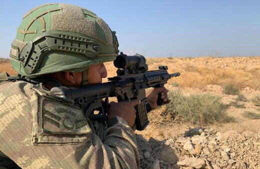 MSB: Azez’de zeytin toplayan çiftçilere saldıran 3 terörist öldürüldü