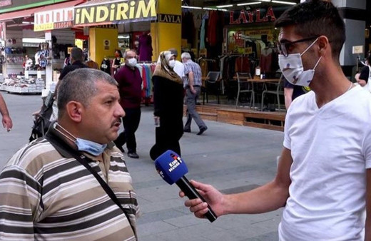 Sokak röportajı başını yaktı! İsmail Demirbaş isimli vatandaş tutuklandı