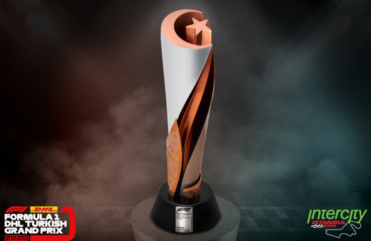 İstanbul'a özel Formula 1 kupası