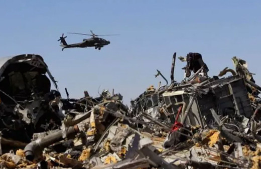 Son dakika Mısır'da askeri helikopter düştü! 5'i Amerikalı 7 kişi öldü