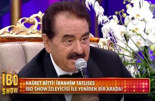 9 yıl sonra ilk! İbrahim Tatlıses Star TV İbo Show'da 'Haydi Söyle' şarkısına ses verdi