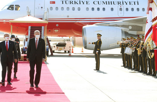 Cumhurbaşkanı Erdoğan ve Devlet Bahçeli KKTC'de! Maraş'ta piknik yapacaklar