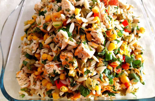 Şehriye salatasını bir de böyle deneyin!