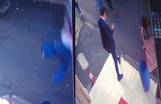 İstanbul'da korkunç görüntü! Yaşlı adamın feci şekilde ölümü kameraya yansıdı