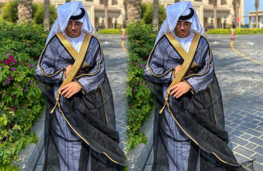 Dubai'deki Nusret'in altın tozlu kahve şovu sosyal medyayı salladı