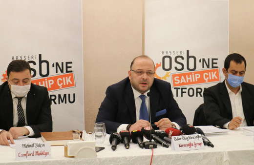 Kayseri OSB'de kılıçlar çekildi